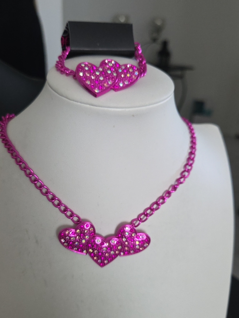 Paparazzi Lowkey Lovestruck And Lovestruck Lineup Pink Set NWT